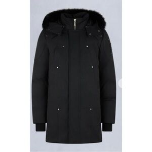 MOOSE kNUCKLES original Shearling trim, Sterling parka size medium